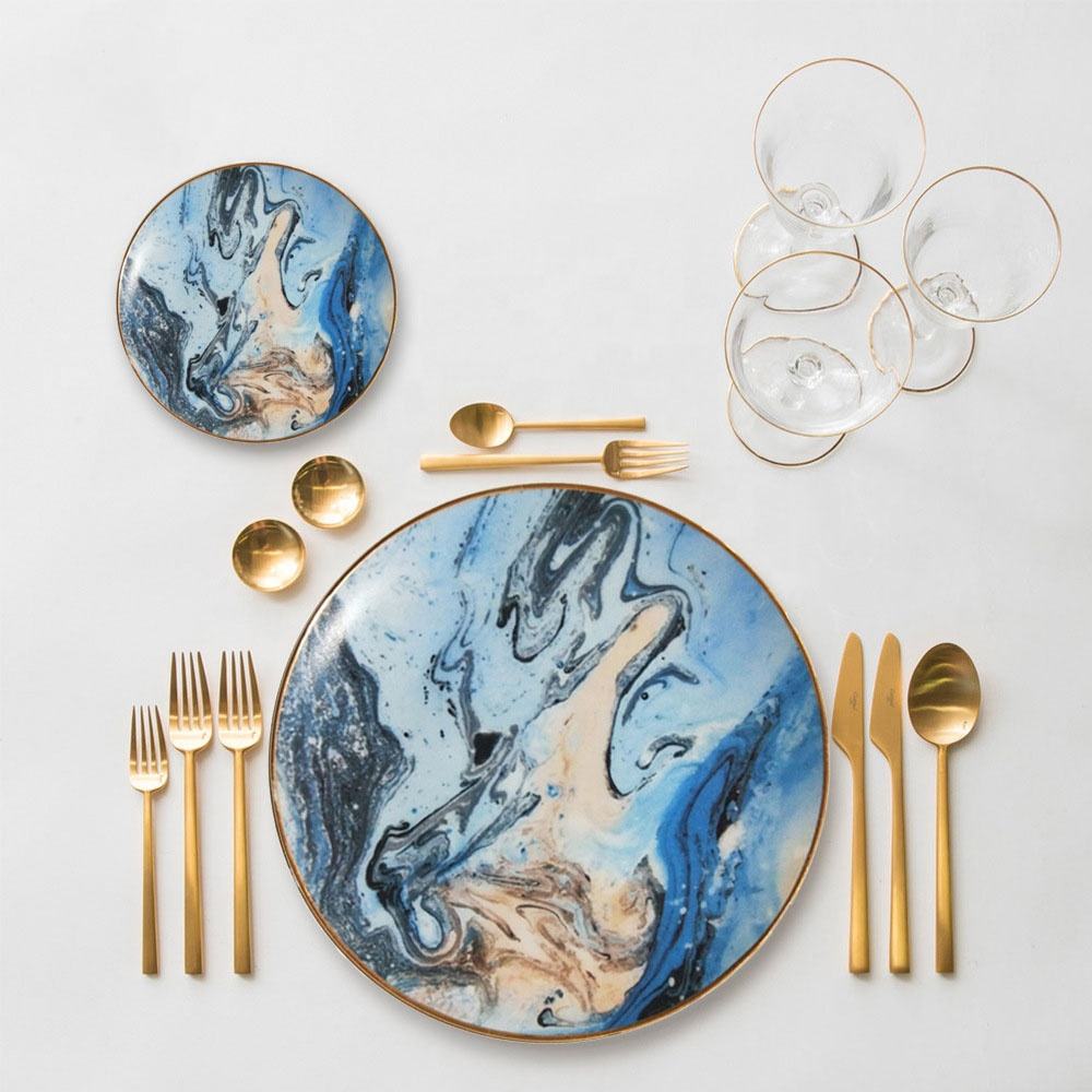 Kitchen Utensils European Type Bone China Ceramic