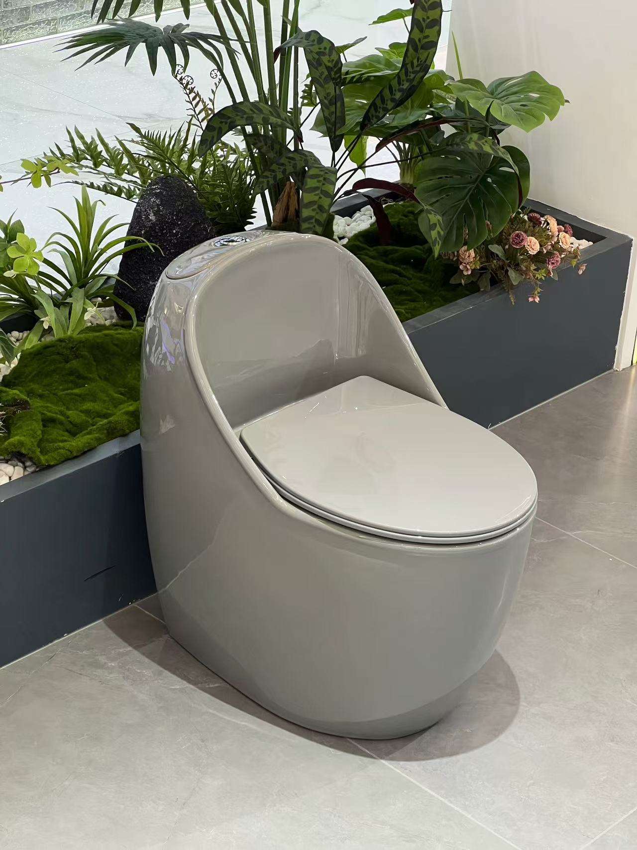 Sanitary Ware Toilets One Piece Modern Bathroom Wc Toilet Bowl - Image 3