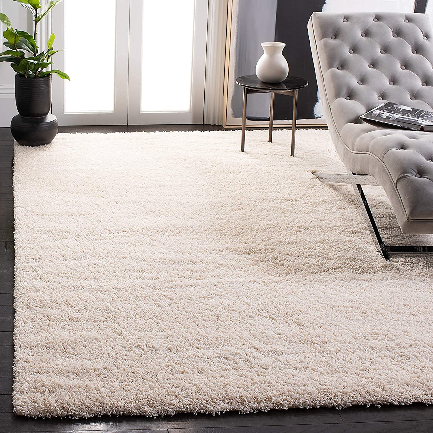 Woven Moroccan Wool Rug (6′ × 9′) - Image 5